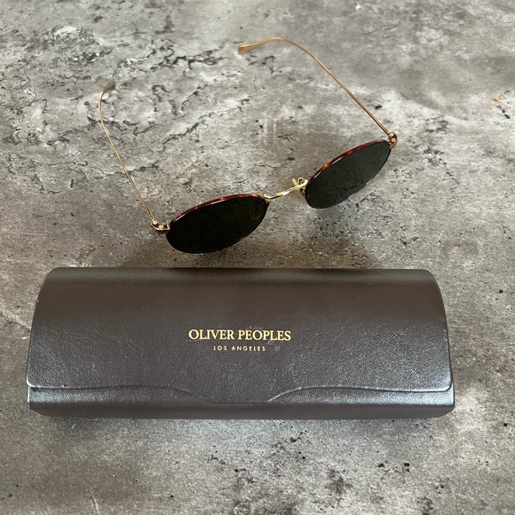 Vintage Oliver People’s Coleridge Sun Unisex Sunglasses - Picture 2 of 3